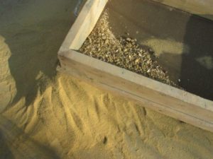 просеивание песка