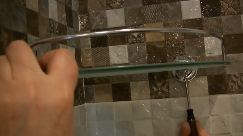 Фиксация самой полки