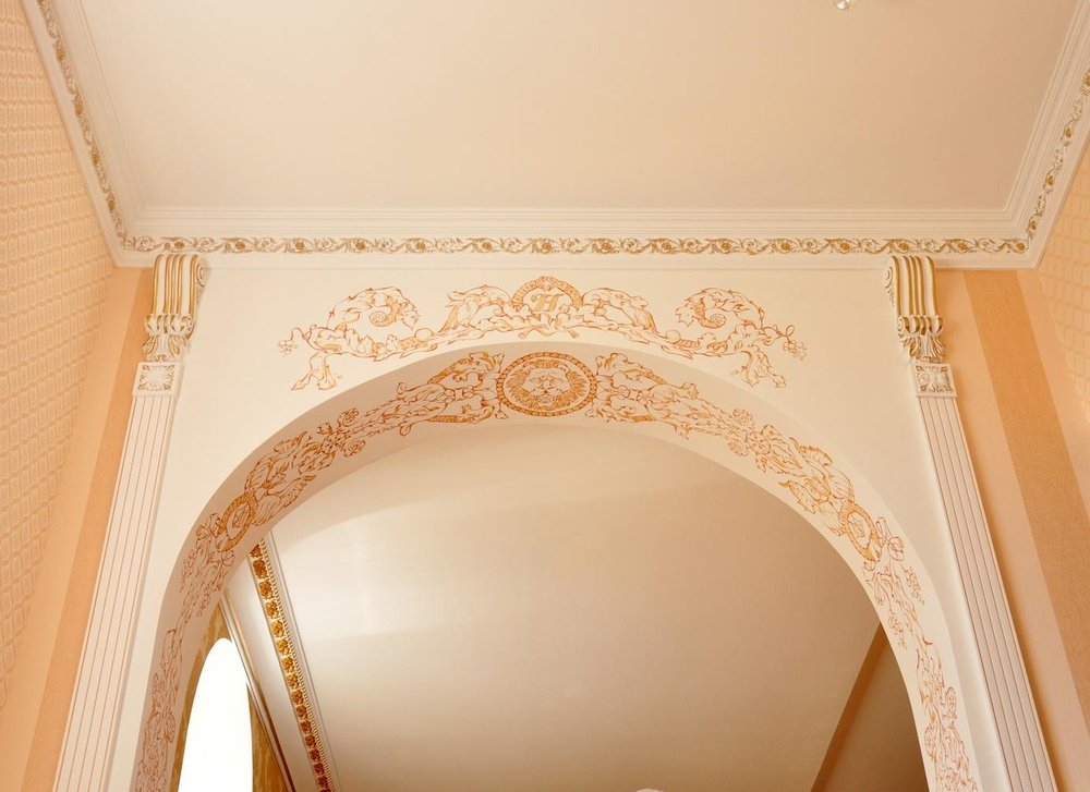 Интерьер с узорами