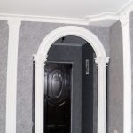 Серые обои в интерьере