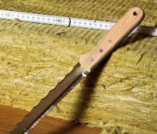 Специальный нож для резки базальтовой ваты